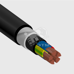 фото Кабель силовой ПБПнг(А)-HF 5х120 мс(N.PE)-1 многопроволочный