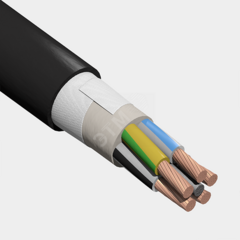 фото Кабель силовой ПвПГнг(А)-HF 5х50мк(N, PE) - 0.66 ТРТС
