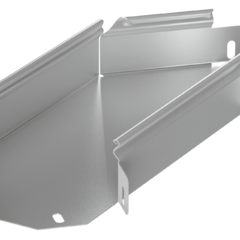 фото Угол горизонтальный 300х65-90 S=1.0мм оцинкованный