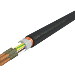 фото Кабель силовой ВВГЭнг(А)-FRLS 4х10.0 ок(PE)-0.66 Ч. бар
