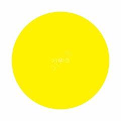 фото Наклейка информационный знак Желтый круг d - 150 мм (etm56-0014)