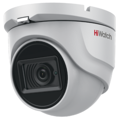 фото Видеокамера HD-TVI 5Мп уличная купольная с EXIR подсветкой до 30м (2.8мм) (DS-T503 (С) (2.8 mm))