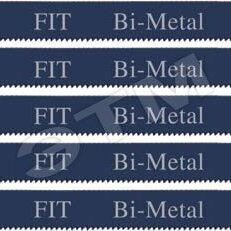 фото Полотна для э/лобзика по металлу Профи, европ.хвостовик, Bi-metal, 5 шт, 24 TPI (41120)