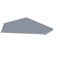 фото Крышка лотка углового горизонтального ЛМсК-135Г 600-1,0ц УТ1,5 (Н0121440128)