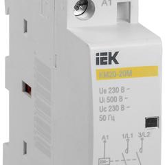 фото Контактор модульный КМ20-20М AC IEK (MKK11-20-20)