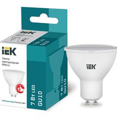 фото Лампа светодиодная LED 7вт 230в GU10 белый ECO (LLE-PAR16-7-230-40-GU10)