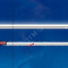 фото ULI-L02-5W-4200K-SL Линейный светильник LED (аналог Т5), 400Lm, 4200К, выключатель на корпусе. Цвет корпуса — серебристый (ULIL025W4200KSL)