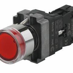 фото Кнопка управления LAY5-BW3461 с подсветкой красный 1з (Б0045661)