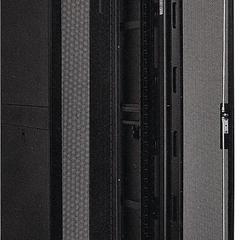 фото ITK Шкаф серверный 19дюйм 33U 800х1000 мм передняя двухстворчатая перф дверь задняя перф черный (LS05-33U81-2PP-2)