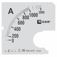 фото Шкала сменная для A721 1000/5А-1,5 EKF PROxima (s-a721-1000)