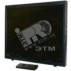 фото Монитор цветной 19,5 металл 1920х1080 300cd/m 16:9 VGA BNC HDMI audio LED для систем видеонаблюдения (GF-AM190L)
