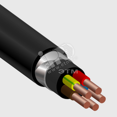 фото Кабель силовой ВБШвнг(А) 5х4 (N, PE) -0.660       ТРТС однопр оволочный