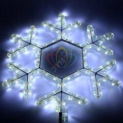 фото Фигура профессиональная световая Снежинка LED белый 45х38см (501-212-1)
