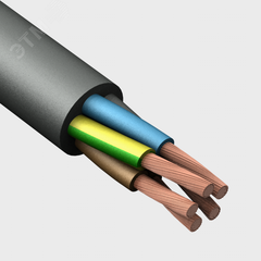 фото Провод ПВСнг(А)-LS 5х6 (ч) ТРТС
