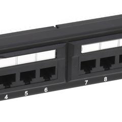 фото Патч-панель ITK 1U кат.5E UTP 12 портов 10дюйм Dual IDC (PP12-1UC5EU-D05-10)