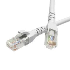 фото Патч-корд неэкранированный CAT6 U/UTP 4х2 LSZH белый 1м