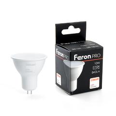 фото Лампа светодиодная LED 10вт 230в GU5.3 теплый Feron.PRO (LB-1610)