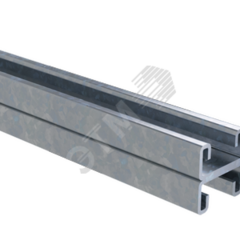 фото Профиль двойной С-образный 41х21х1500 толщ.2.5мм горячеоцинкованный