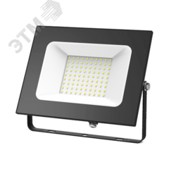 фото Прожектор светодиодный ДО-100 Вт 9475 Лм 4000К IP65 175-265 В черный LED Elementary Gauss (613100110)