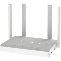 фото Роутер гигабитный Mesh Wi-Fi 6 AX1800 4xRJ-45 1xRJ-45/SFP, MT7621A 880 МГц, Giga (KN-1011)