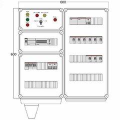 фото Щит управления электрообогревом DEVIBOX HR 9x4400 D850 (в комплекте с терморегулятором) (DBR031)