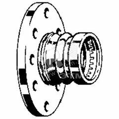 фото Фланец пресс ДУ25 с пресс-соединением 28 Sanpress бронза модель 22595 (479855)