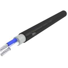 фото Кабель силовой АППГнг(А)-HF 2х35мк (N)-1 многопроволочный черный (барабан)