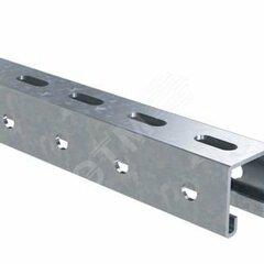 фото С-образный профиль 41х41, L800, толщ.2,0 мм, горячеоцинкованный (BPV4108HDZ)