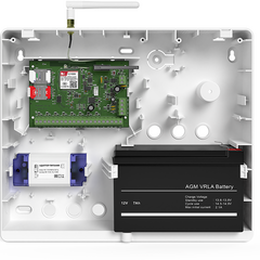 фото Прибор охранный Контакт GSM-5A v.2.1 с внешней антенной в корпусе под АКБ 7Ач (GSM 5A v.2 под7 Ач)