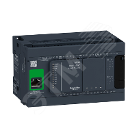 фото Блок базовый M241-24IO транзисторный источник Ethernet (TM241CE24T)