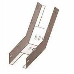 фото Лоток перфорированный КП 50х50-45 УТ1,5 для поворота трассы вверх на 45, горячее цинкование(толщина покрытия 40 -120 мкм), S1,5 (П0000010262)