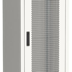 фото Шкаф сетевой 19дюйм ITK LINEA N 33U 600х800 мм перфорированная передняя дверь серый (LN35-33U68-P)