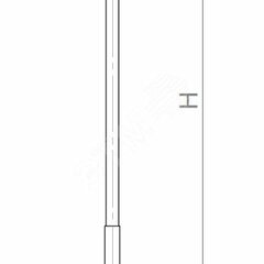 фото Молниеотвод встраиваемый H=1м под ОГК г.ц. (В00002661)
