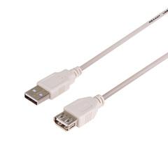 фото Шнур USB 2.0 (шт. USB А - гн. USB А) 3м (etm18-1116)