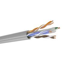 фото Патч-кабель категории 6, 4 пары U/UTP, 23AWG, PVC (нг(А)-LS),серый, катушка 305 м DR-144001 DATAREX (DR-144001)