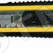 фото Нож технический 18 мм усиленный прорезиненный, кассета 3 лезвия, Профи (10263)