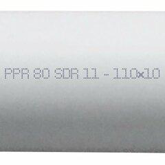 фото Труба полипропиленовая PPR PN10 110 х 10.0 мм хлыст 4м белая (90201110010)