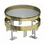 фото Рамка кассетная RKR2 номинальный размер 7 275 мм (латунь) (RKR2 7M 20)