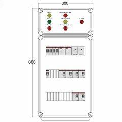 фото Щит управления электрообогревом DEVIBOX FHR 3x1700 D330 (в комплекте с терморегулятором и датчиком температуры) (DBFR03)