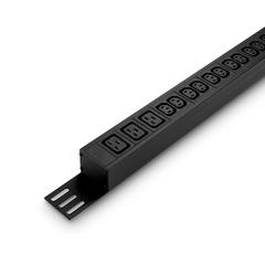 фото Стоечный PDU 2G, Коммутируемый, нулевой, 16A, 230 В, (7) C13 и (1) C19, шнур IEC309