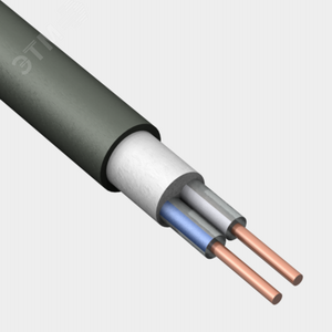 фото Кабель силовой ПвПГнг(А)-HF 2х1.5(N) - 1 ТРТС