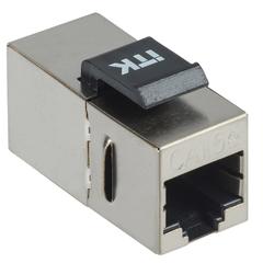 фото Проходной адаптер кат. 5E FTP RJ45-RJ45 Keystone Jack (CS7-1C5EF)