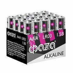 фото Элемент питания LR03 (AAA) алкалиновая уп. 20 шт. ФАZА Alkaline Pack-20 (5028128)