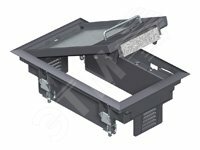 фото Лючок GES2U (универсальный) 3xModul45 (полиамид,черный) (GES2 U 9011)