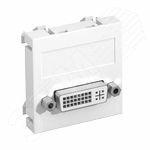 фото Мультимедийная рамка DVI Modul45 (белый) (MTG-DVI S RW1)
