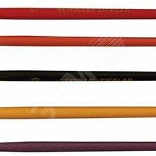 фото Кисти художественные, натуральная щетина, деревянная ручка, круглые, набор 5 шт (01512)