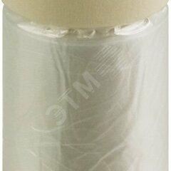 фото Пленка укрывная, с клейкой лентой, 10мкм, 2400 мм х 15 м (11869)