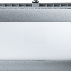 фото Светильник светодиодный ДВО-7w 4000К 400Лм квадратный slim серебро (94455 NLP-S1)