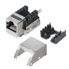 фото Вставка Keystone Jack RJ-45(8P8C), категория 5e, экранированная, заделка тип 110 (KJ-RJ45-Cat.5e-SH-90)