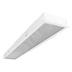 фото Светильник светодиодный ДВО для гипсокартонных потолков 1170*175*65мм 36Вт 4000К с функцией аварийного освещения без рассеивателя (V1-A0-00032-80A00-2003640)